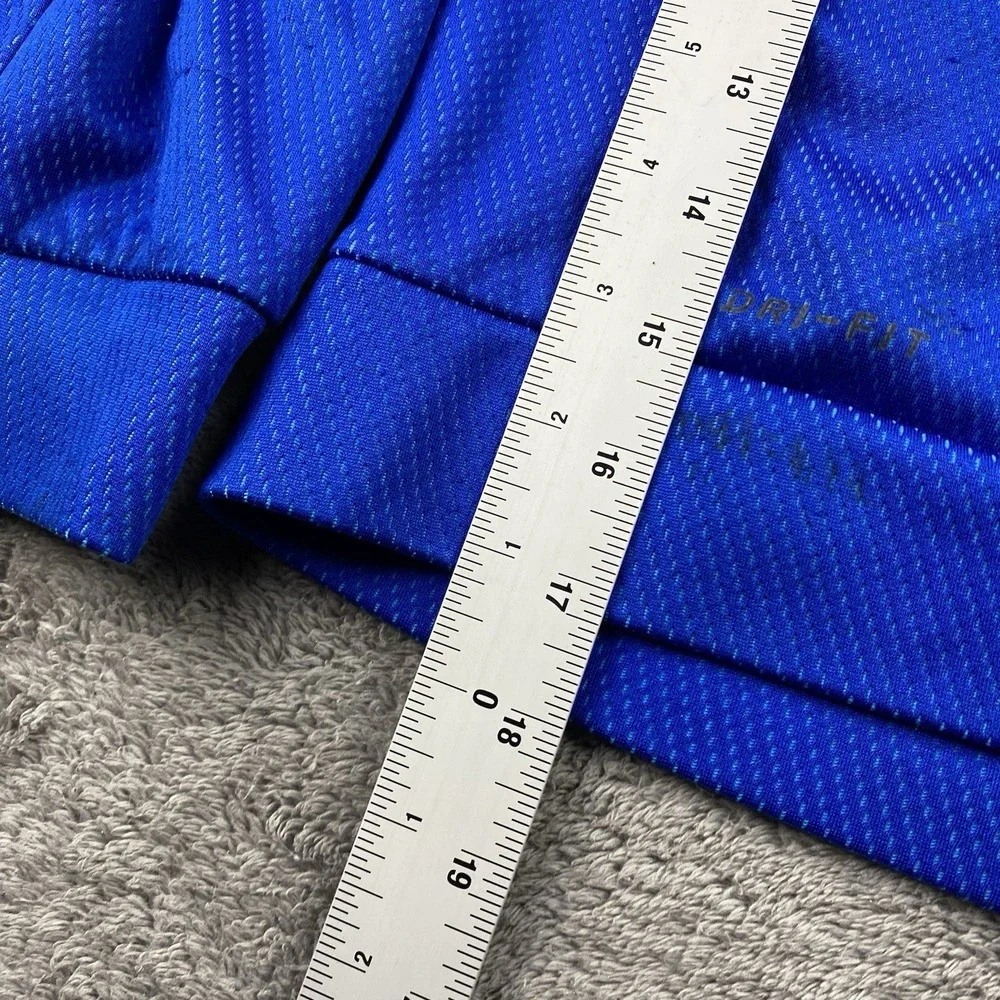Nike Sweater Hoodie Youth Size 7/L Blue Dri-Fit‎